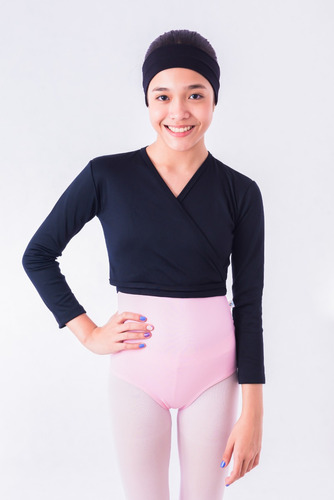 Ballet Casaquinho Amarrar Helanca Bolero Balé