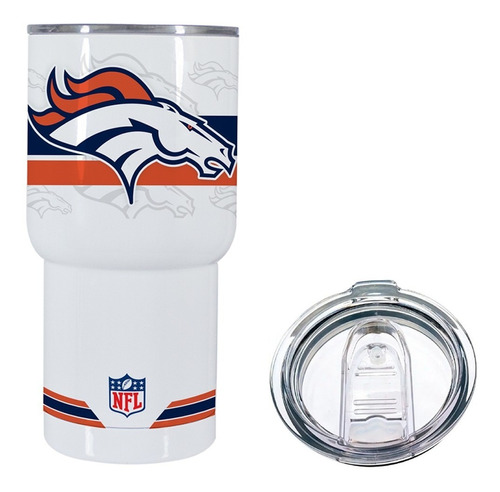 Termo Broncos Denver Nfl Líquidos Calientes Acero Inox 450ml