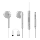 Audifonos Para Huawei, Samsung + Adaptador De Audio Tipo C