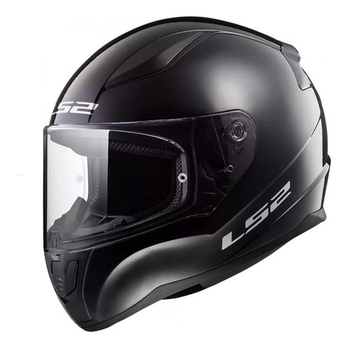 Casco Para Moto Ls2 Rapid Il Solid Ff353 Negro