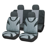 Funda Universal Auto Cubre Asiento Negra/gris 50/20