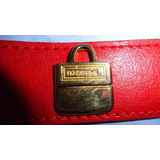 Gcci Cinturon Fendissime By Fendi Rojo Vintage Talla L¡¡kors