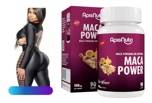 Maca Peruana Cresce Bumbum Glúteos Pernas Original