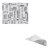 Papel Aluminio Antigrasa Para Hamburguesas 31x38 Cm (50 Ud)