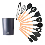  Kitul Kitchen Kit 12 Piezas Color Negro En Pack De 12u