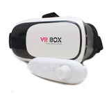 Vr Box Óculos Realidade 3d Virtual Cardboard Celular E Pc