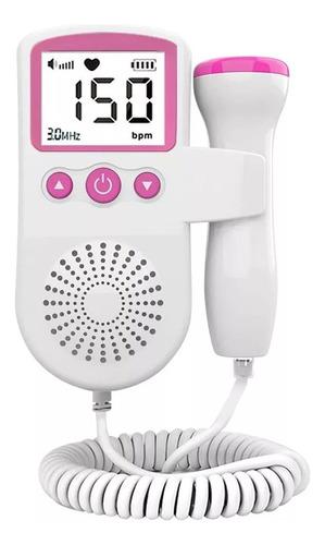 Doppler Fetal Ultrasonido Monitor De Latidos Prenatal Bebe