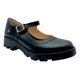 Zapato De Tacón Escolar Para Mujer Dogi E-2818 18/26cm