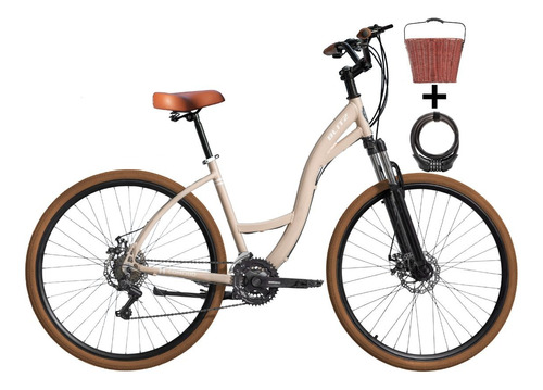 Promoção Bicicleta 29 Blitz Comodo Urbana 21v + Acessórios