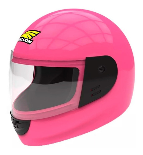 Casco Para Moto Integral Halcon H5 Kids  Rosa Talle Xxs 