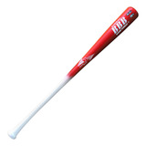Bat Beisbol 33in Bamboobat Adulto Bbcor White/red Color Blanco/rojo