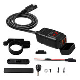 Adaptador Usb Para Motocicleta, Guiador, Carregador De