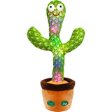 Pbooo [juguete De Cactus Bailarin Ajustable Con Volumen Actu