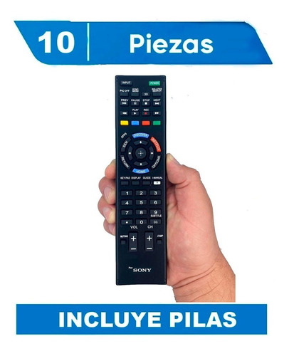 Control Remoto Sony Bravia Smart Tv Todos Modelos + Pilas