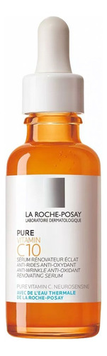 La Roche Posay Pure Vitamin C10 Serum Dermatológico Antioxidante Reafirmante Pieles Sensibles