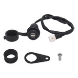 Cargador De Coche Para Cargar Motocicletas Con Conector Usb