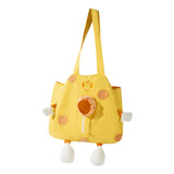 Transportín Para Gatos, Bolso De Hombro Suave Sg Amarillo