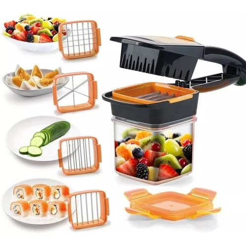 Mini Nicer Dicer Quick Cortador 5 En 1