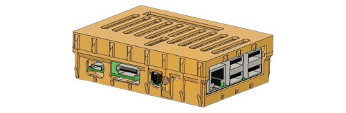 Case Abs Para Raspberry Pi 3 Pi3