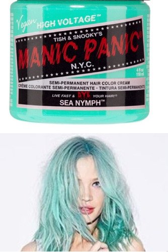 Tinte Manic Panic Creamtone Sea Nymph 118ml. Importado!