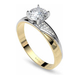 Anillo De Compromiso Angelic Amelie Joyas Oro 10k