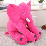 Almohada Peluche Apego Elefante Felpa  Para Niños Bebe