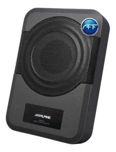 Subwoofer 8¨ Slim Amplificado Alpine Pwe-s8 En Aff Audio