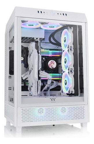 Gabinete Gamer Thermaltake The Tower500 Snow X3 Temp Glass