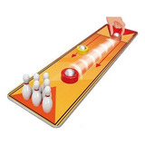 Juego De Mesa Bolos Con Mini Pista Interactivo Niño Agilidad