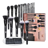 Set De 18 Brochas De Maquillaje - Profesionales Para Base, P