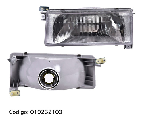 Faro Nissan Tsuru Ii 1989-1991 Plástico Izquierdo 019232103 