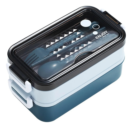 Tupperware De Doble Capa Para Microondas Y Comida Para Lleva
