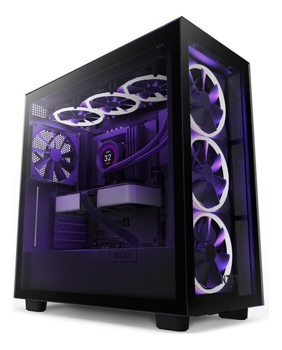 Gabinete Gamer Nzxt H7 Elite Negro Atx