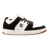 Zapatillas Dc Shoes Modelo Manteca Ss Blanco Negro Mujer