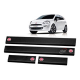  Cubre Zocalo P/ Fiat Punto Accesorio Laminados Negros