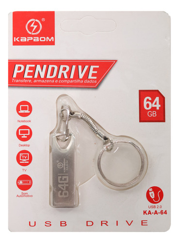 Pen Drive 64gb Kapbom