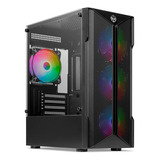 Gabinete Gamer Tgt Skylancer V2 Rgb Mid-t Lat De Vidro C/4 F