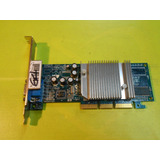 Placa De Video Agp Gf Mx4000 64mb Ddr Tv Out