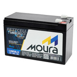 Bateria Moura 12mva-9 12v-9ah/20hr Selada Vrla Para Nobreak