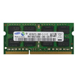 Memoria Ddr3 Samsung 4gb 2rx8 Pc3 - 12800s 1600mhz P/ Laptop