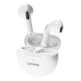 Auriculares Inalámbricos Tws Lenovo Ht38 Bluetooth Color Blanco