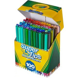 Crayola Super Tips Washable Markers 100 Colores 