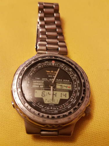 Reloj De Pulsera Vintage Citizen Wr 100 Promaster
