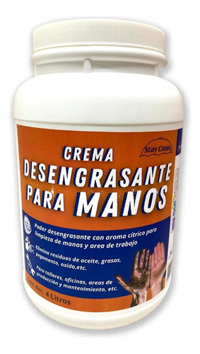 946ml - Crema Desengrasante Para Manos