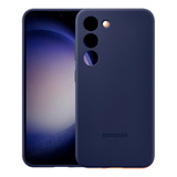 Silicone Case Samsung Galaxy S23 Dimm Color Azul Estelar