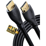 Cable Hdmi Powerbear 4k De 20 Pies | Alta Velocidad, Goma Y