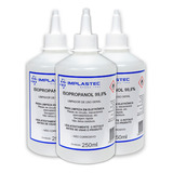  3 Álcool Isopropílico 99,8% Puro Isopropanol 250ml Implaste