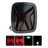 Plafon Calavera Tipo Jeep Led Gel Humo Tricolor Universal