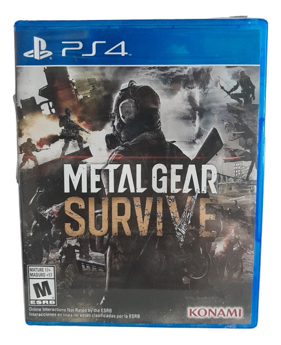 Metal Gear Survive Ps4 - Formato Físico - Mastermarket