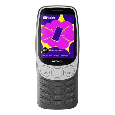 Teléfono Nokia 3210 | Dual Sim | Desbloqueado Gsm | Versión Internacional | Color Grunge Black | | Meses sin interés
